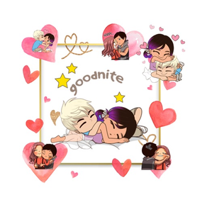 In Love animated stickers