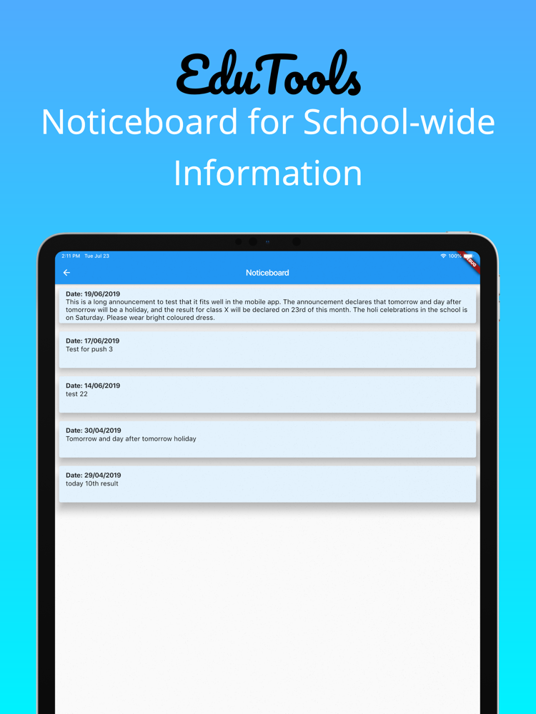 EduTools poster