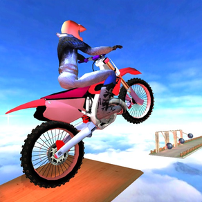 Galaxy Bike Ramp Stunts