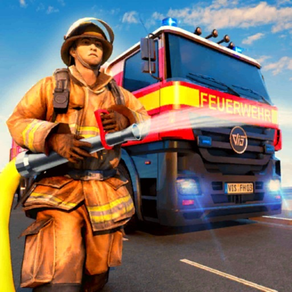 Firefighter Savior Van Hero