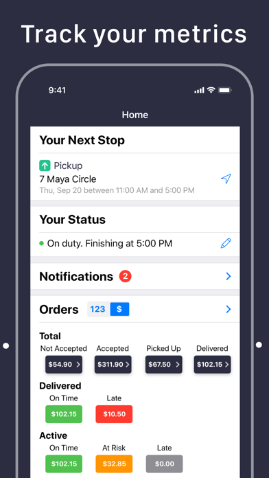 Dispatch Science Driver App poster
