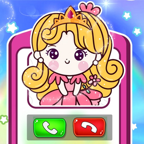 Pink Princess Phone for Girls