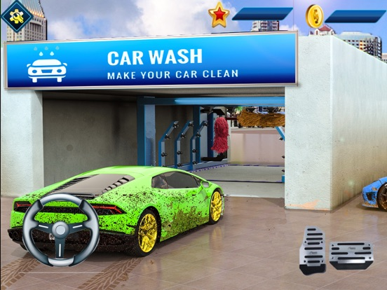 Super Car Wash Game Simulator poster