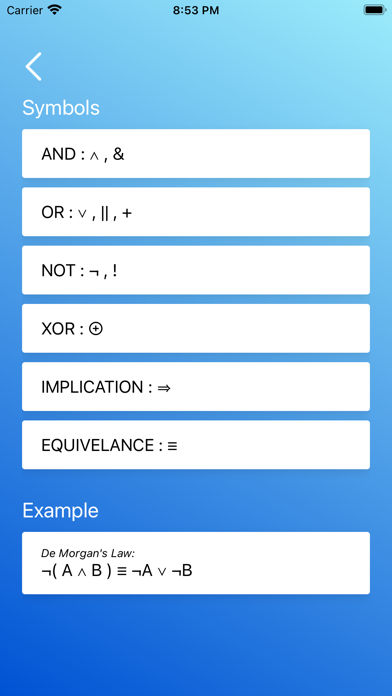 Truth Table Calculator poster