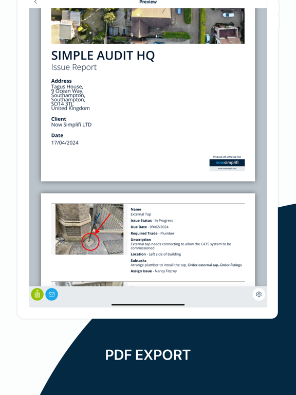 Simple Audit poster