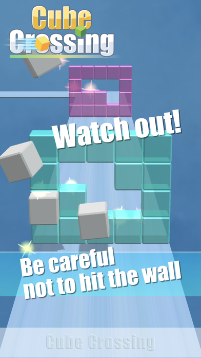 Cubes Crossing poster
