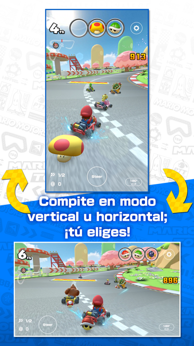 Estadísticas de la aplicación Mario Kart Tour: descargas, usuarios