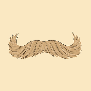Stache Talk Mustache Animated