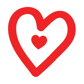 Liebe Herz Aufkleber & Emoji