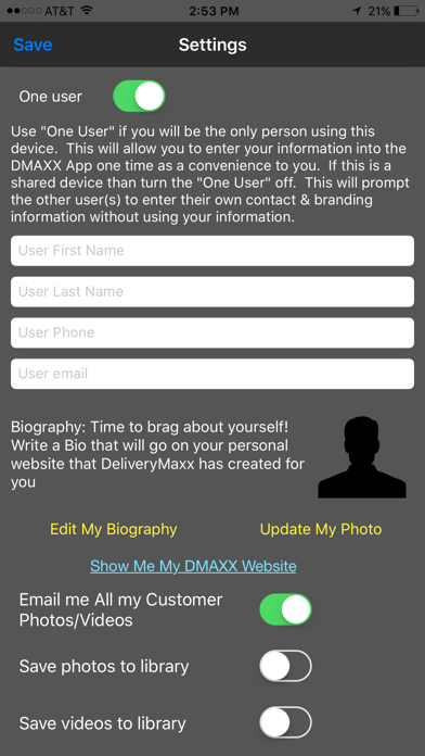 DMAXX poster