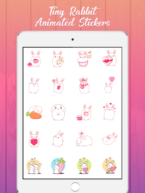Animated Rabbits Emojis for iOS (iPhone/iPad/iPod touch) Latest Version
