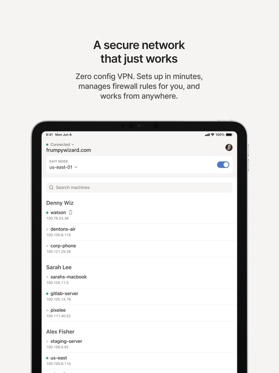 Tailscale for iOS (iPhone/iPad) - Free Download at AppPure