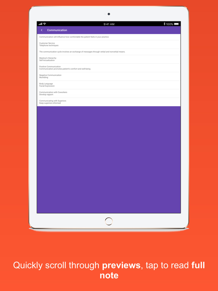 CMA Study Notes Lite poster