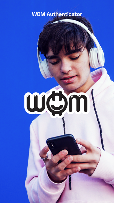 WOM Authenticator poster