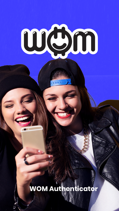 WOM Authenticator poster