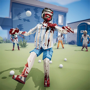 좀비 골프 공격- 행동과 생존 게임