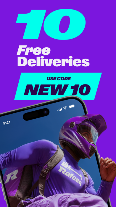 Rafeeq: Food Delivery in Qatar poster