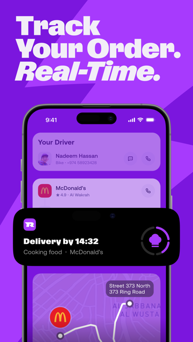 Rafeeq: Food Delivery in Qatar poster