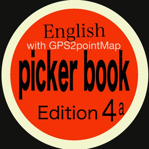 GPS 2ポイント地図とピッカー本