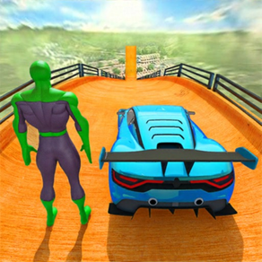 Super heroi Corrida Carro Stun