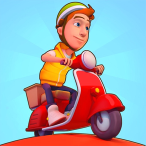 Paper Boy Race: 高速摩托車比賽 3D