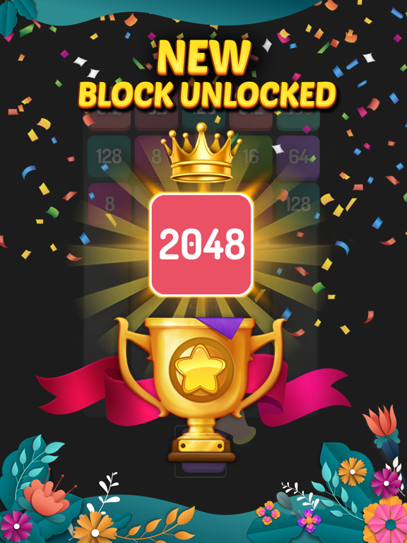 X2 Blocks : 2048 Number Puzzle poster