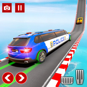 Polícia Limo Car Stunts Jogo