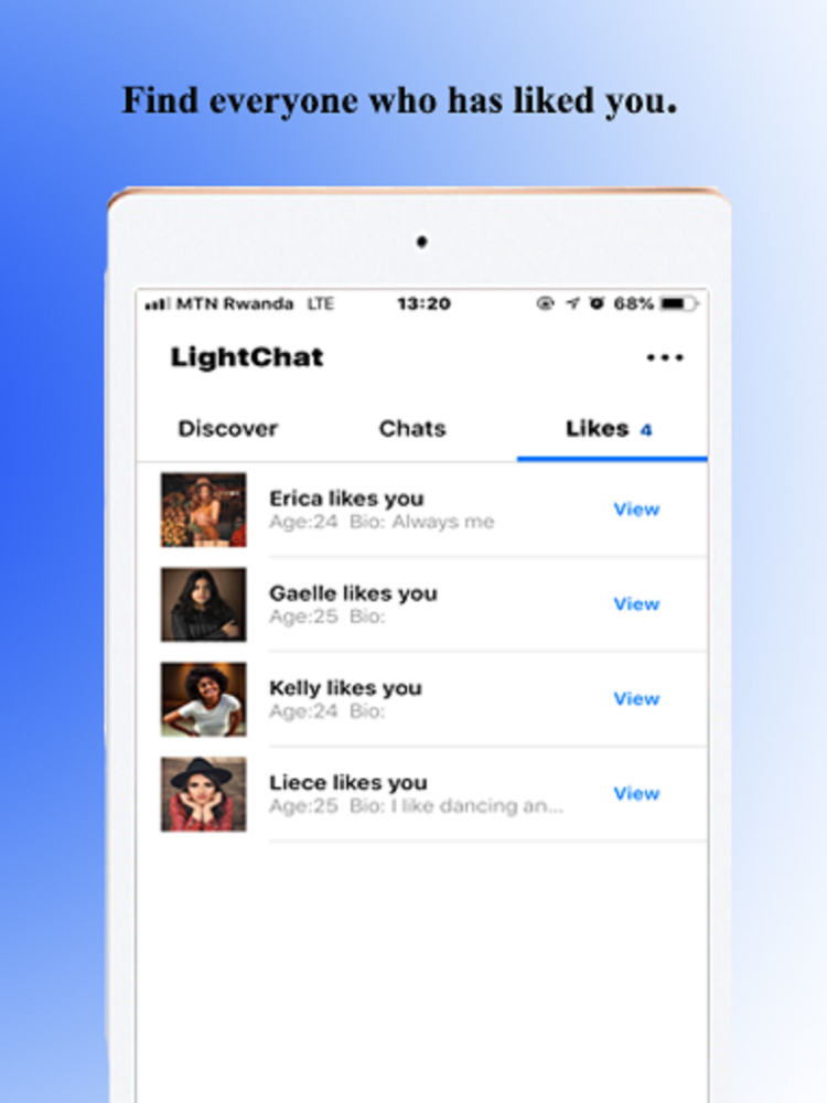 LightChat poster