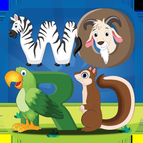 Animal Friends Word Puzzle