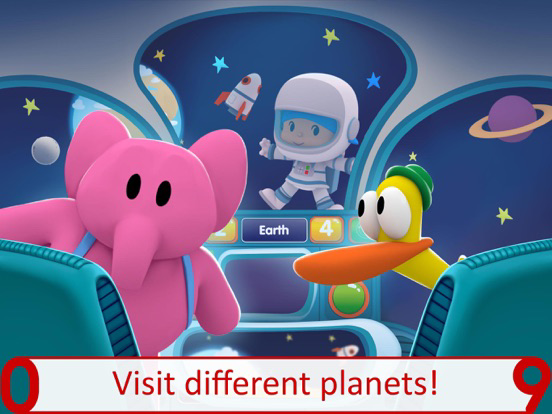 Pocoyo 123 Space Adventure for iOS (iPhone/iPad) - Free Download at AppPure
