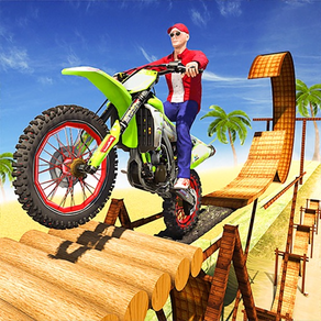 Tricky Trial Stunt Bike Game