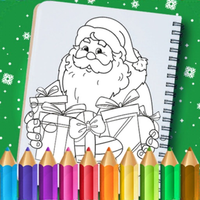 Christmas Art Book Coloring