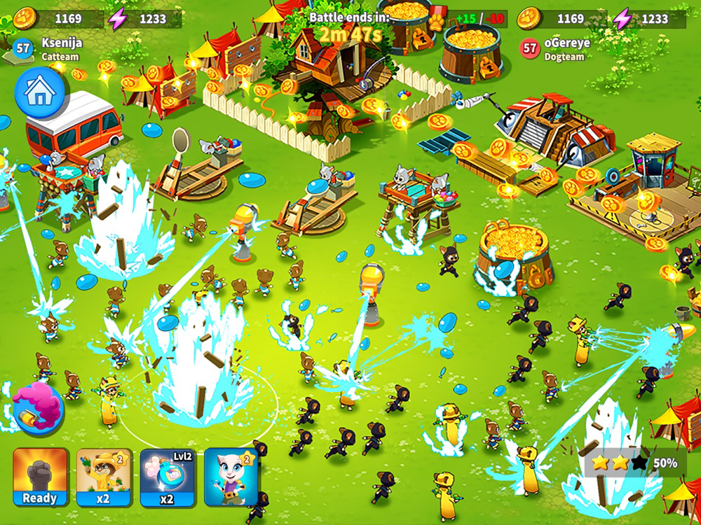 Talking Tom Camp for iOS (iPhone/iPad) Free Download at AppPure