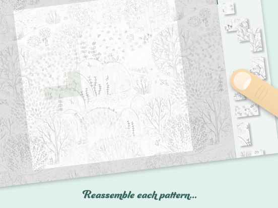 Patterned poster