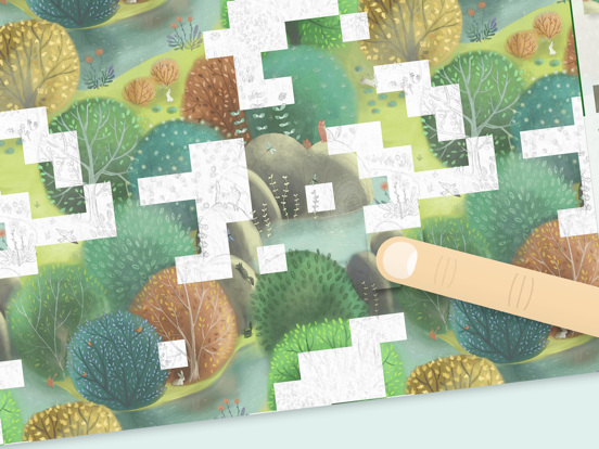 Patterned poster