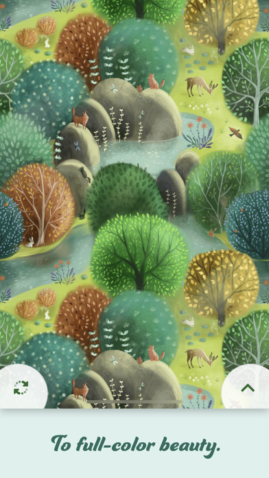 Patterned poster
