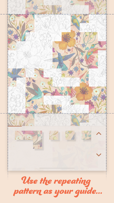 Patterned poster