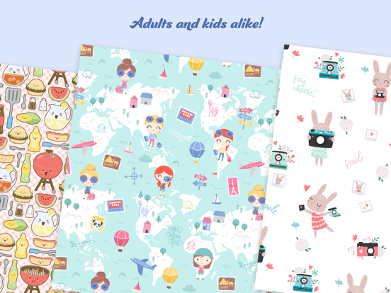 Patterned poster