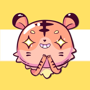 Tiger Meow Stickers