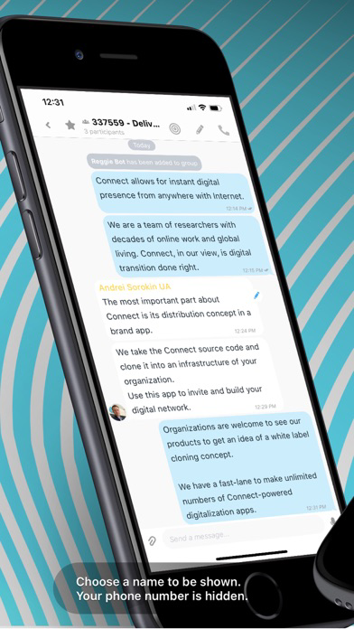 Connect - Remote Work Platform poster