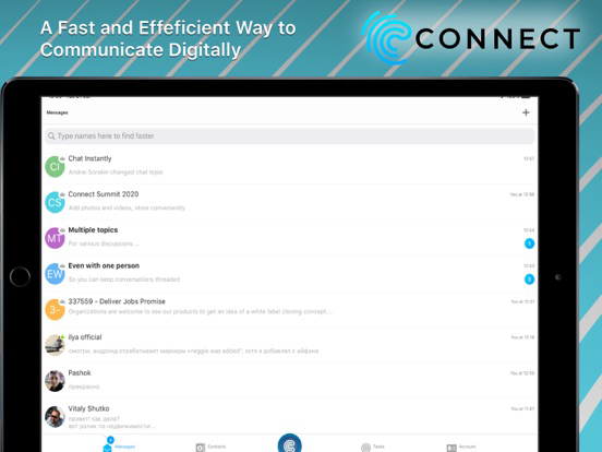 Connect - Remote Work Platform poster