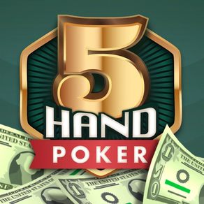 5-Hand Poker: Real Money Game