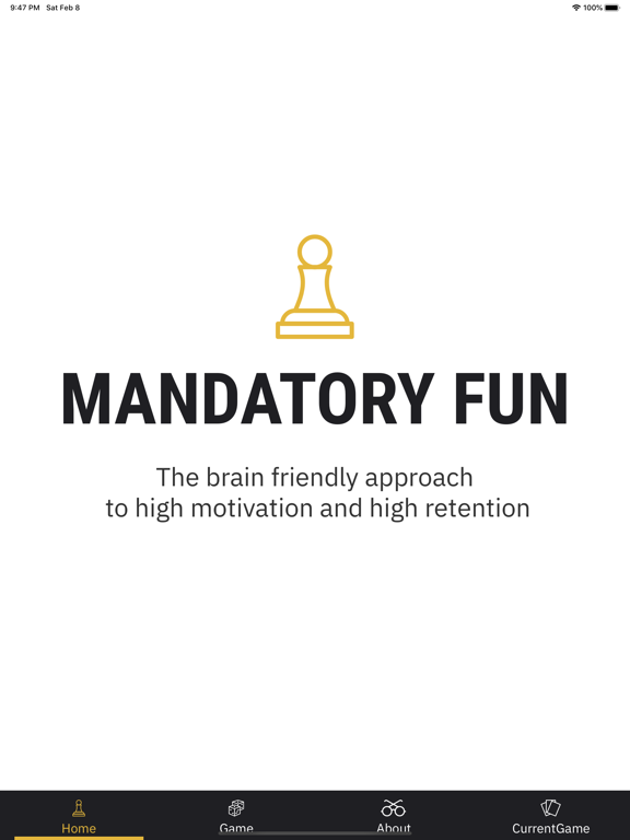 Mandatory Fun Affiche