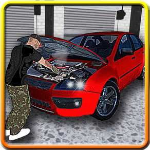 Modern Auto Mechanic Garage 3D