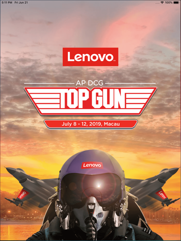 Lenovo Top Gun poster