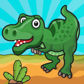 Baby games: dinosaur for kids