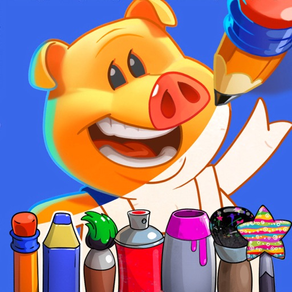 Drawing Games for Kids: Piggly