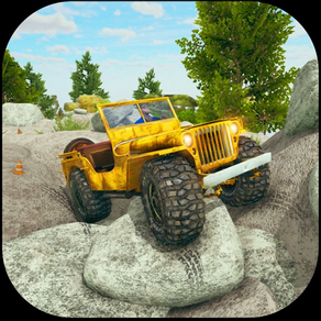 4x4 Jeep Rock Crawling Game