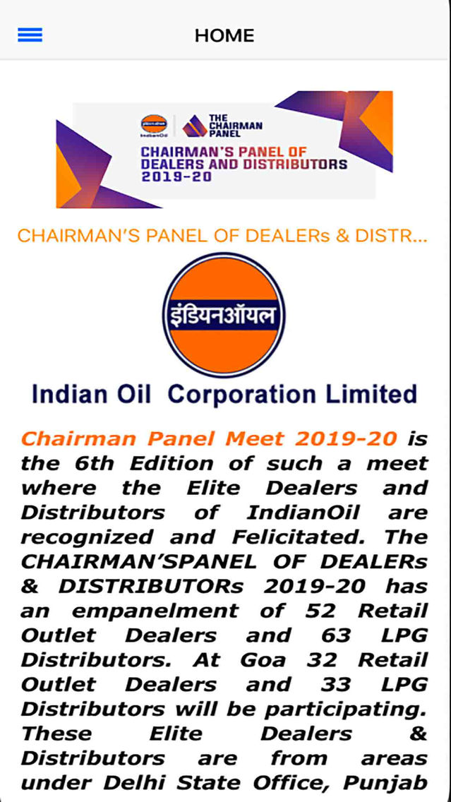CHAIRMAN'S PANEL OF DEALERs poster