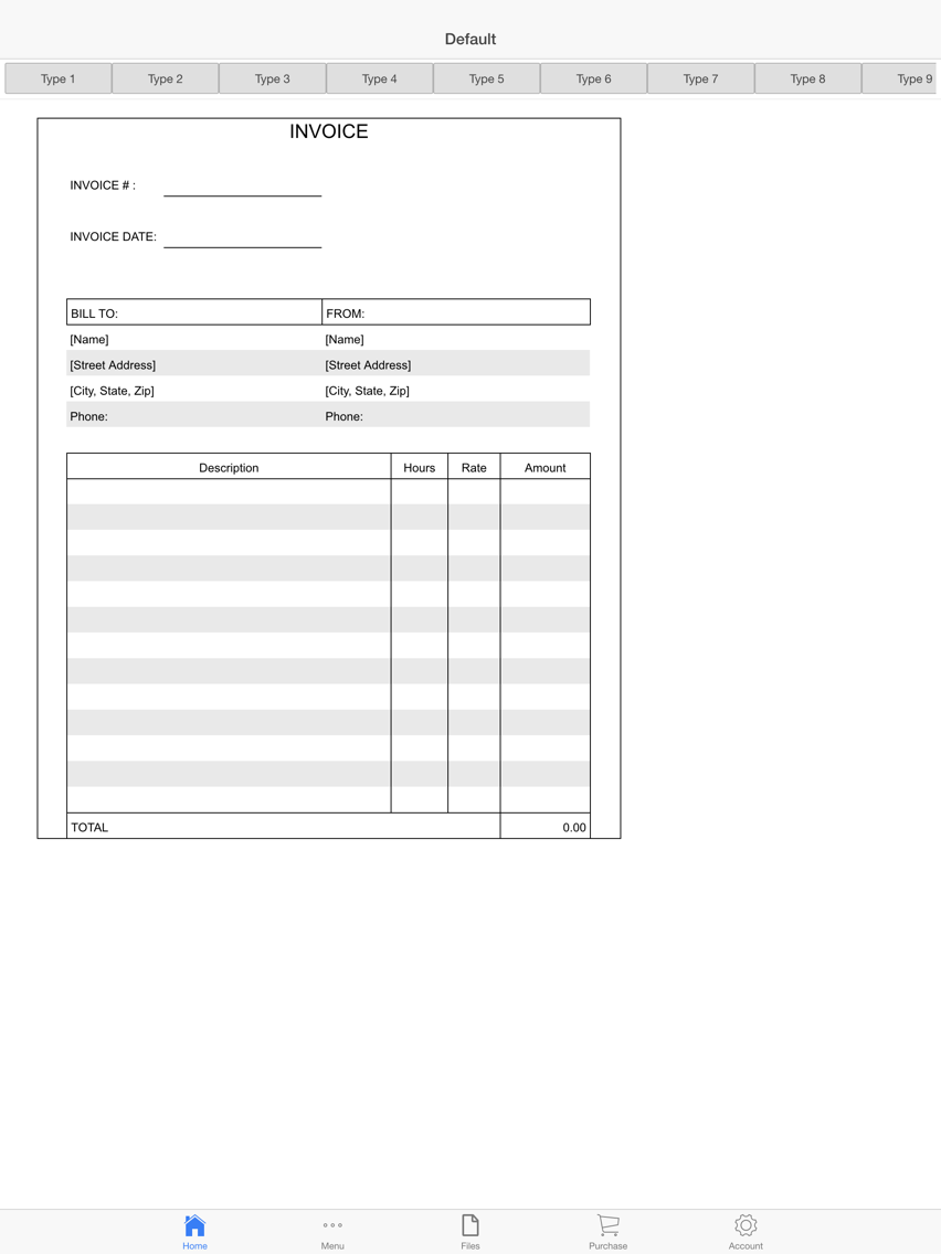 Tax Invoice poster